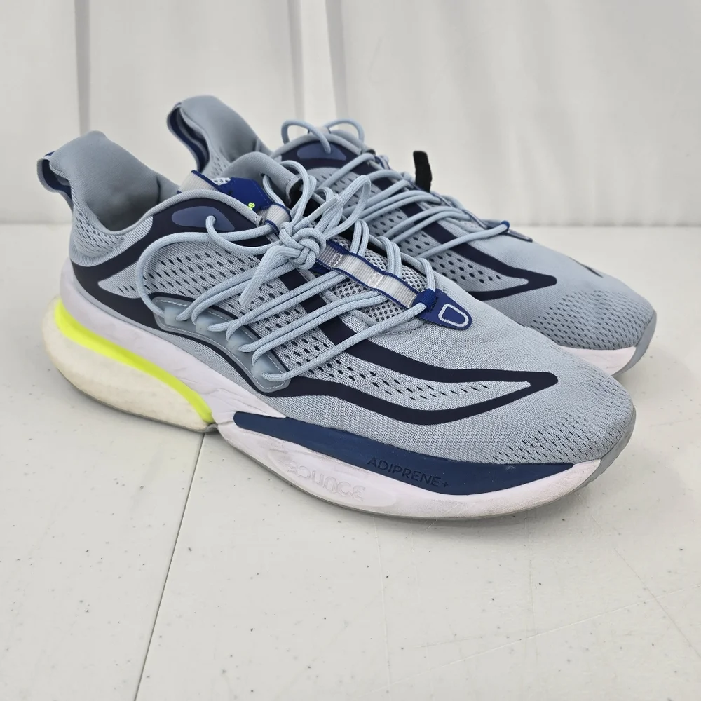 Adidas‎ AlphaBoost V1 Men's Size 13 Blue White Athletic Shoes Sneakers IE9701.